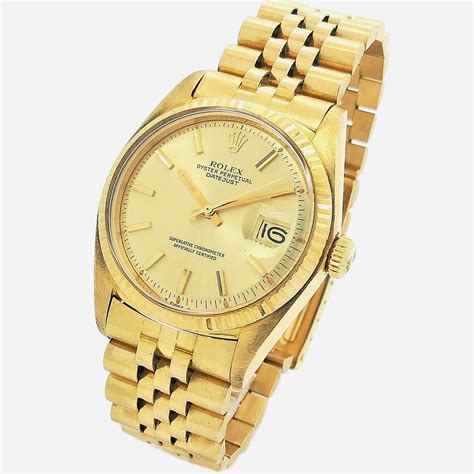 reloj rolex de oro 18k